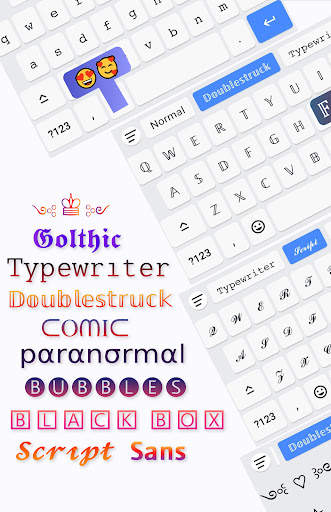 Fonts Aa - Keyboard Fonts Art screenshot 1