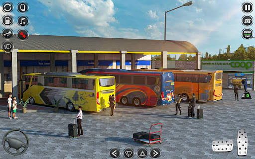 Simulator Game Bus Kota 3D screenshot 4