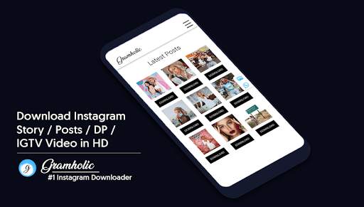Gramholic - Download Instagram Stories & Posts screenshot 1