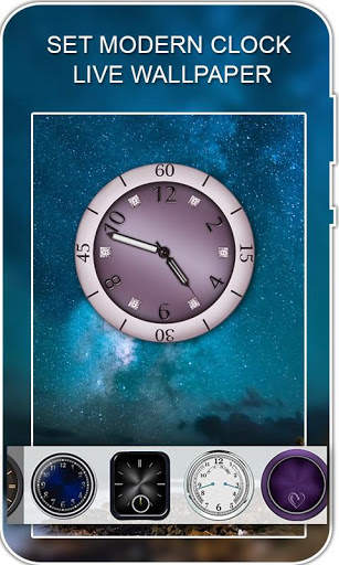 Photo Clock Live Wallpaper screenshot 3