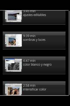 VideoTutoriales de Photoshop screenshot 2