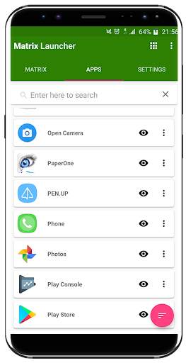 Matrix Launcher screenshot 4