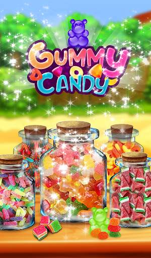 Color Rainbow Sweet Gummy Candy Maker Game screenshot 11