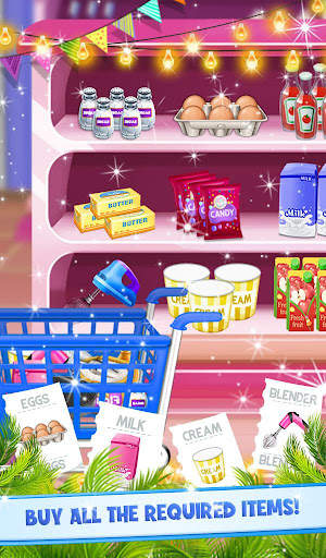 Ice Cream Cup Cake Maker : Doll making Game screenshot 2