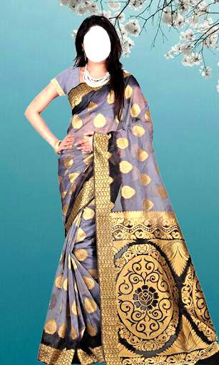Women Pattu Saree Photo Maker screenshot 6