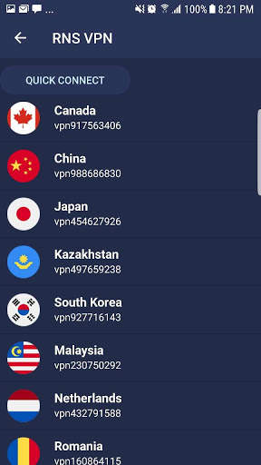 RNS Free Residential VPN screenshot 3