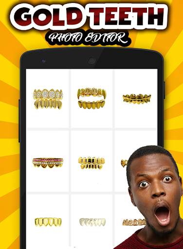 Gold Teeth Photo Editor screenshot 2