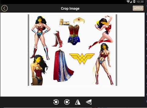 Wonder Woman Photo Editor and Wallpaper Frame 2017 screenshot 7