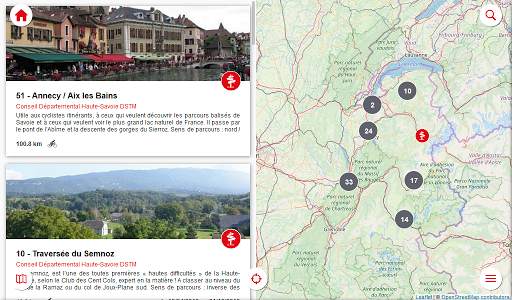 Cycling Savoie Mont Blanc screenshot 6