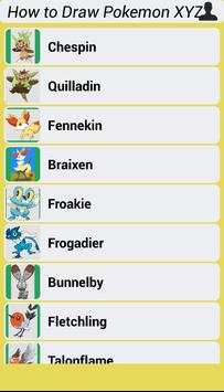 How to Draw Pokemon XYZ screenshot 2