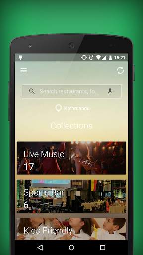 Yellow App : Restaurants App screenshot 1