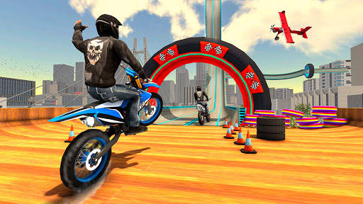Motorcycle racing Stunt : Bike Stunt free game screenshot 2