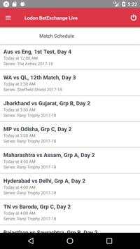 London BetExchange Live - Cricket screenshot 7