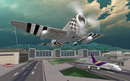Airplane Free Fly Simulator screenshot 3