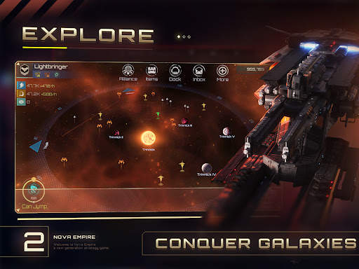 Nova Empire: Space Commander स्क्रीनशॉट 8