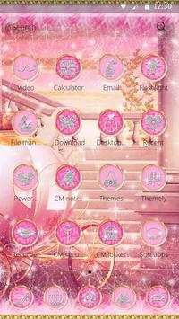 Pretty Pink Princess Theme screenshot 2