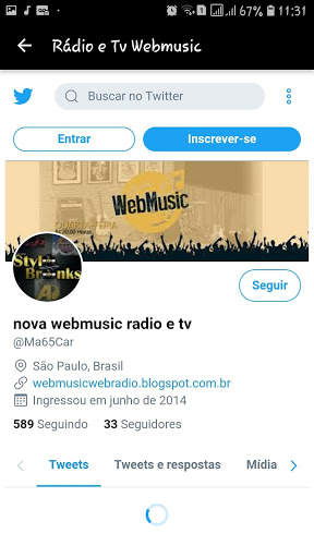 Nova Webmusic Rádio Blog screenshot 6