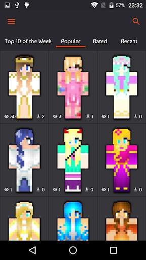 Princess Skins for Minecraft PE screenshot 1
