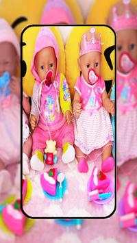 Funny Birthday Baby Doll Wallpaper screenshot 4