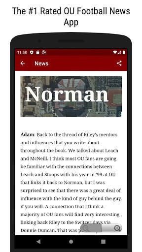 SoonerApp OU Football News screenshot 3