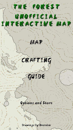 Map for The Forest 1 تصوير الشاشة