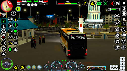 Euro City Bus Driving Games 3D screenshot 1
