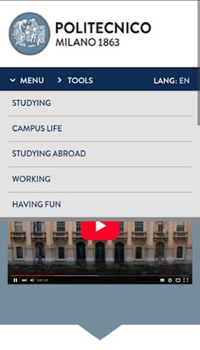 Discover Politecnico скриншот 3