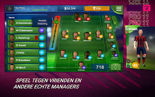 Pro 11 - Football Manager Game screenshot 8