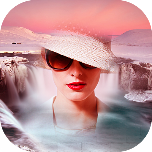 Waterfall Photo Frames FX icon
