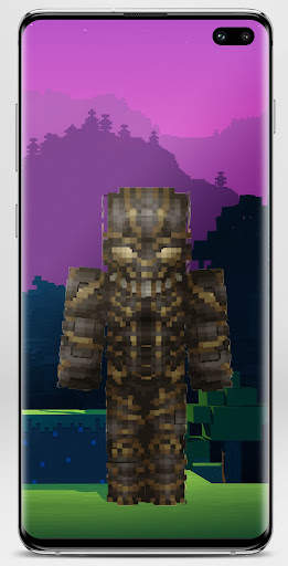 Black Panther Skin Minecraft screenshot 2