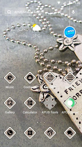 Forever-APUS Launcher theme screenshot 1