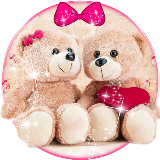 Cute Teddy Bear Keyboard Theme icon