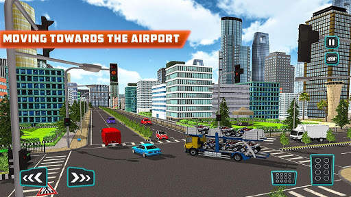 Airplane Pilot Bike Transporter Flight screenshot 9