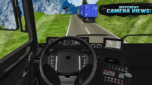 Offroad Cargo Truck Driver:Uphill Logging Truck 3D screenshot 4