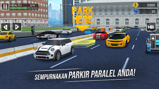 Profesor Parkir: Simulator Mengemudi Mobil 3D 2020 screenshot 2