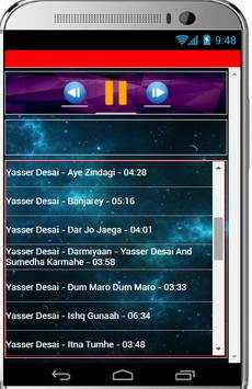 Songs  YASSER DESAI screenshot 3
