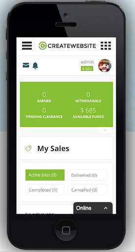Create Website Marketplace 2 تصوير الشاشة