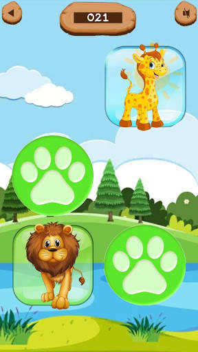 Memory matching games - Animals screenshot 1
