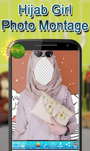 Hijab Girl Photo Montage screenshot 4