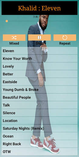 Khalid 2021 Offline [HQ] 48 Songs screenshot 1