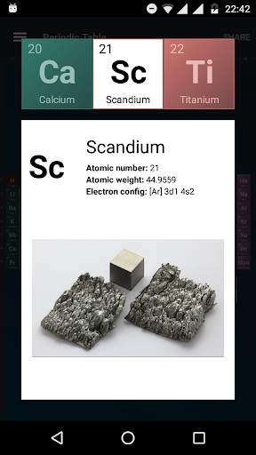 Periodic Table Free screenshot 2