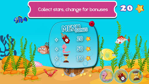 Sea Fishing - fun toddler and kids games for free! screenshot 4