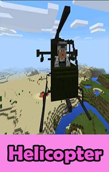 Helicopter MOD For MCPE  screenshot 1
