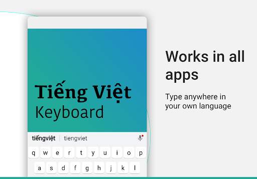 Vietnamese Keyboard स्क्रीनशॉट 6
