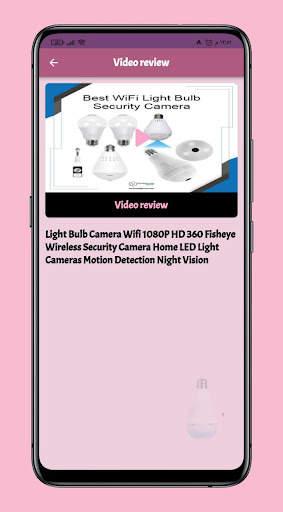 wifi light bulb camera guide screenshot 6