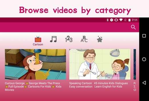 Youtube for Baby screenshot 1