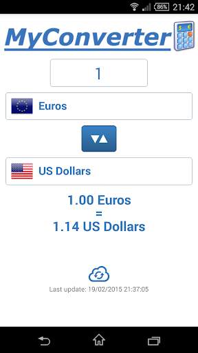 My Currency Converter screenshot 1
