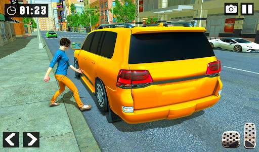 Prado Taxi Driving Games-Car Driving 2020 screenshot 10