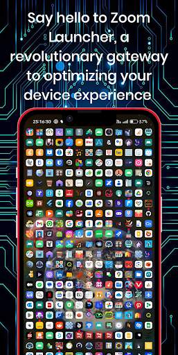 3D Zoom Launcher AI screenshot 1