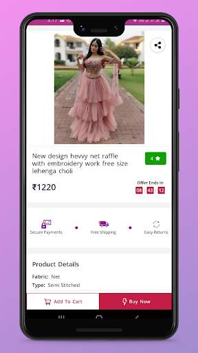 lehenga choli online shopping screenshot 4